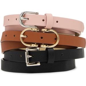 Steve Madden Women’s Noelie 3 for 1 Pant Belt Pack(Blush Multi)