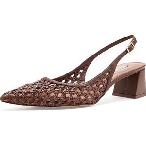 Steve Madden Women’s Robyn(Brown Woven)