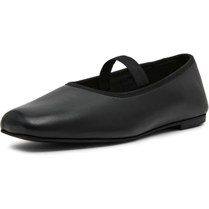 Steve Madden Womens Ruthie(Black Leather)
