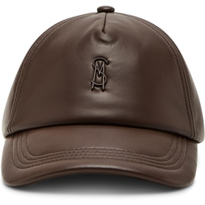 Steve Madden Women’s Soft Faux Leather BB Cap(Chocolate)