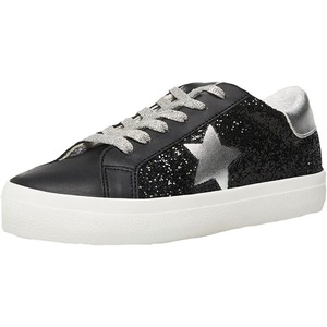 Steve Madden Women’s Starling(Black/Silver)