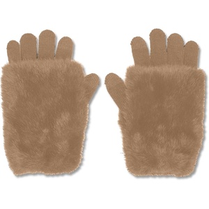Steve Madden Women’s Steve Madden Faux Fur Glove(Biscotti)