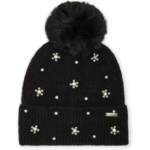 Steve Madden Women’s Steve Madden Sirus Beanie(Black)