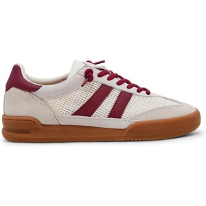 Steve Madden Women’s Verdict Sneaker(Burgundy/White)