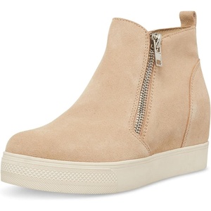 Steve Madden Women’s Wedgie Sneaker(Tan Suede)