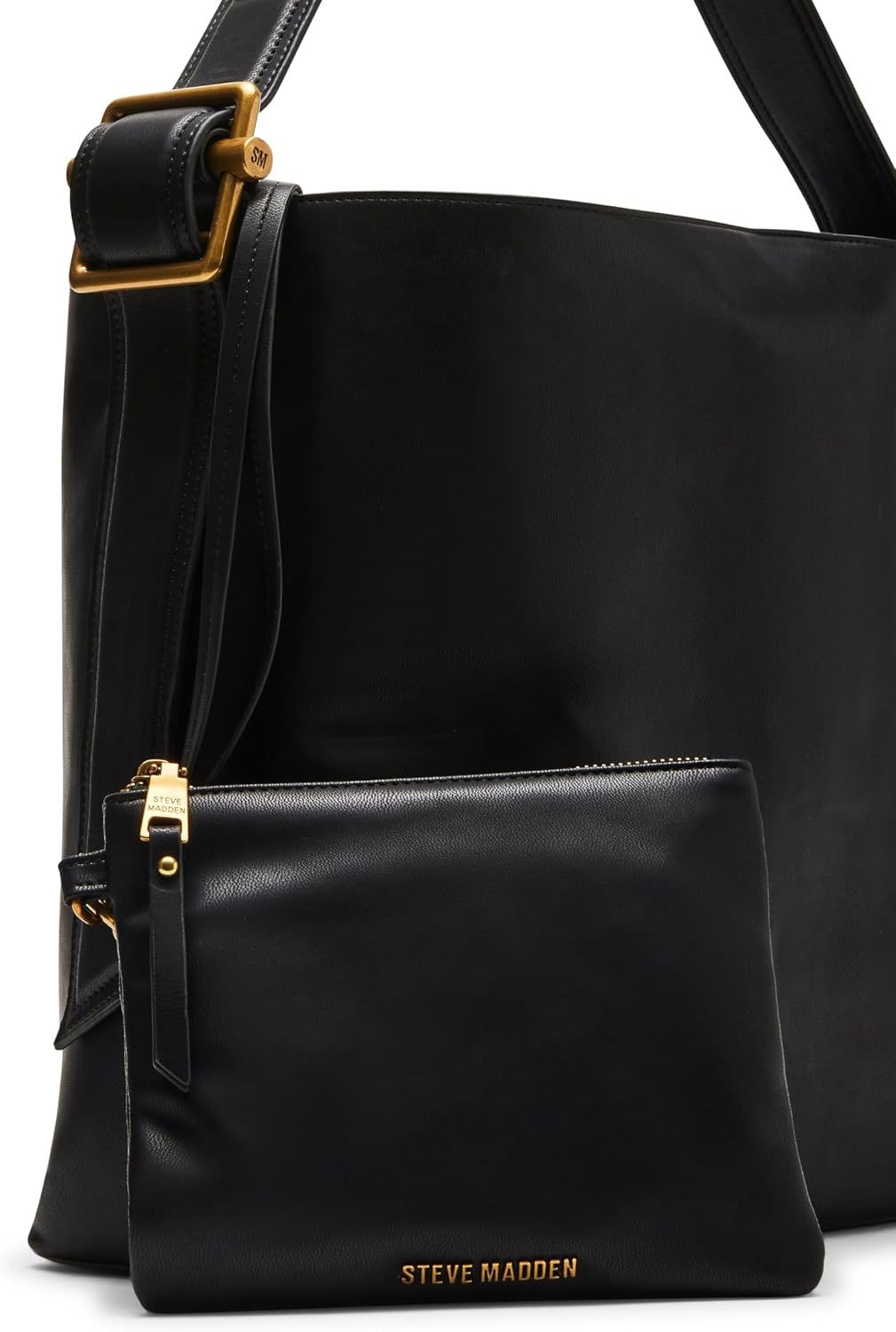 image:imageSteve Madden Blacy Tote WBuckle