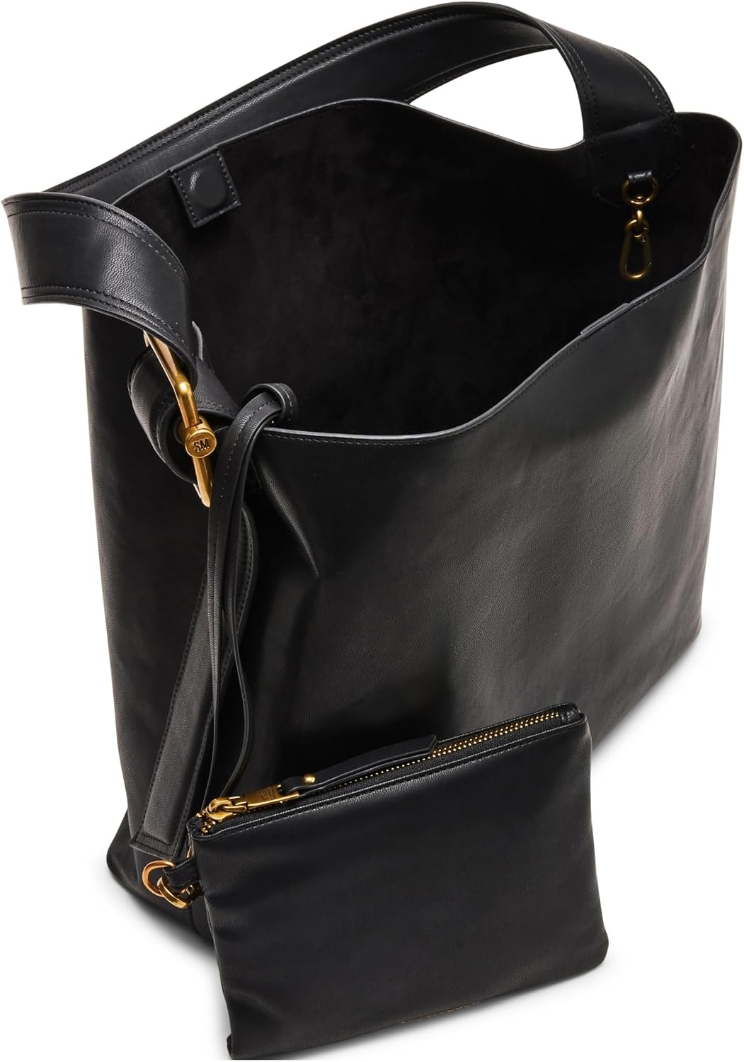 image:imageSteve Madden Blacy Tote WBuckle
