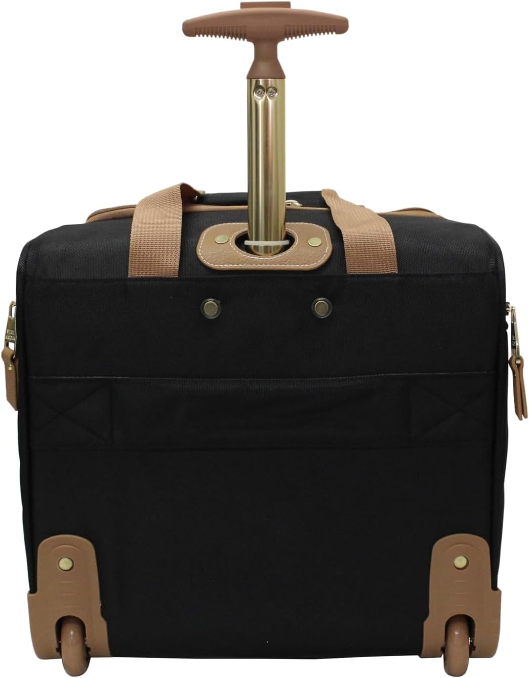 image:imageSteve Madden Designer 15 Inch Carry on Suitcase Small Weekender Overnight Business Travel Luggage Lightweight 2 Rolling Spinner Wheels Under Seat Bag for Women Shadow PurpleHarlo Black