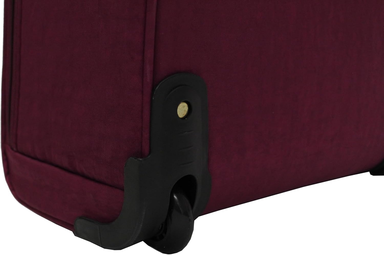 image:imageSteve Madden Designer 15 Inch Carry on Suitcase Small Weekender Overnight Business Travel Luggage Lightweight 2 Rolling Spinner Wheels Under Seat Bag for Women Shadow PurplePeekABoo Purple