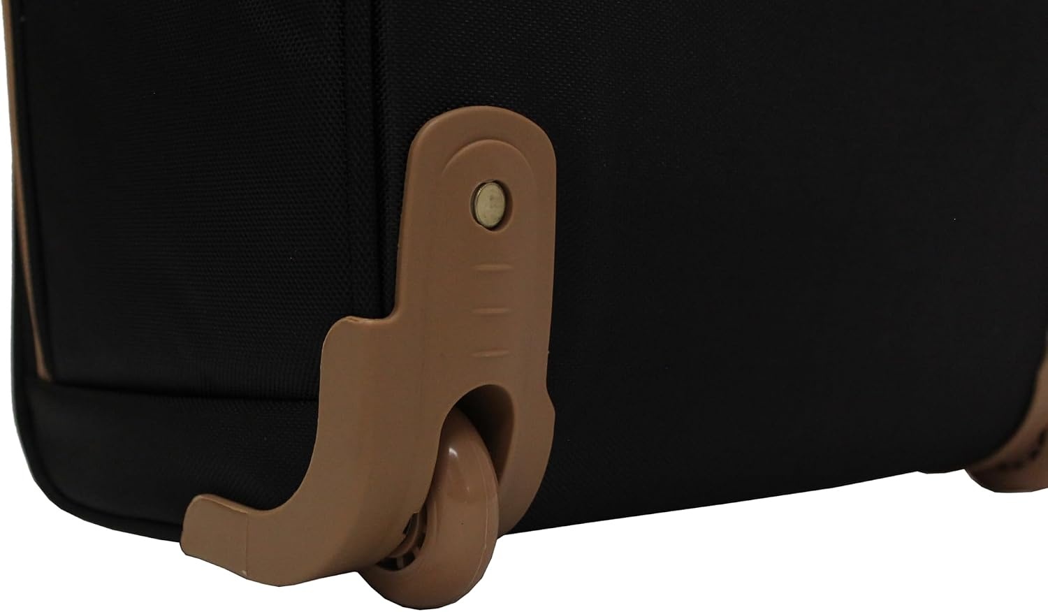 image:imageSteve Madden Designer 15 Inch Carry on Suitcase Small Weekender Overnight Business Travel Luggage Lightweight 2 Rolling Spinner Wheels Under Seat Bag for Women Shadow PurpleHarlo Black