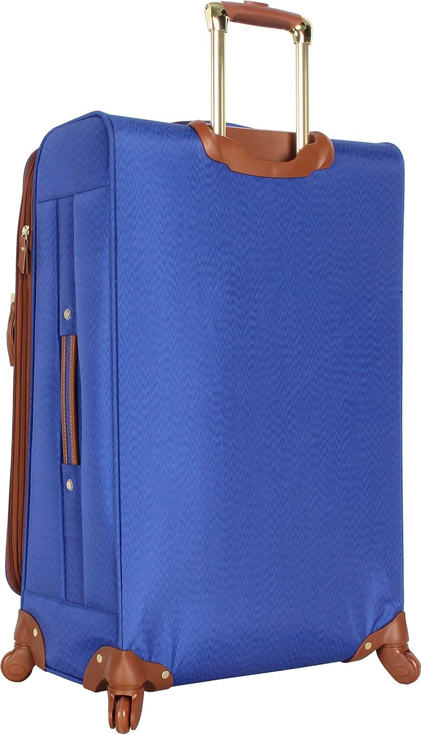 image:imageSteve Madden DesignerGepckkollektion 4teiliges SoftsideKofferSet ReiseSet enthlt eine Tragetasche 508 cm Handgepck 61 cm und 711 cm Karierte Koffer Blue One Size TravelBlue