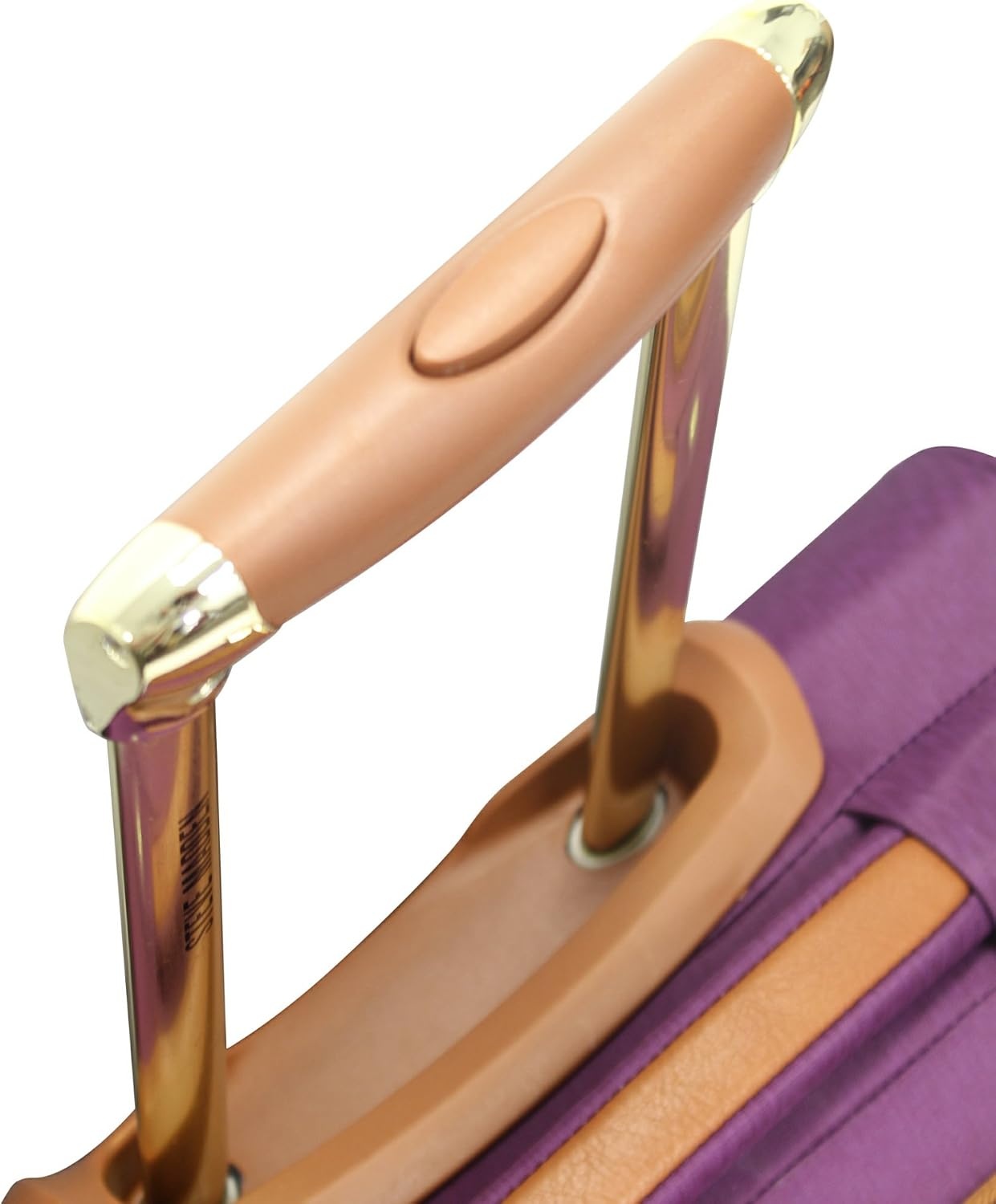 image:imageSteve Madden DesignerGepckkollektion Leichter SoftsideKoffer fr Damen und Herren strapazierfhige 508 cm groe Tragetasche mit 4 rollenden SpinnerRdern Peekaboo Purple 20in Carry on Bag WithGlobal Purple