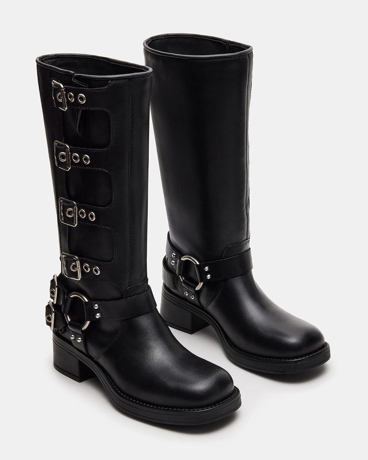 image:imageSteve Madden Rocky BootBlack Leather
