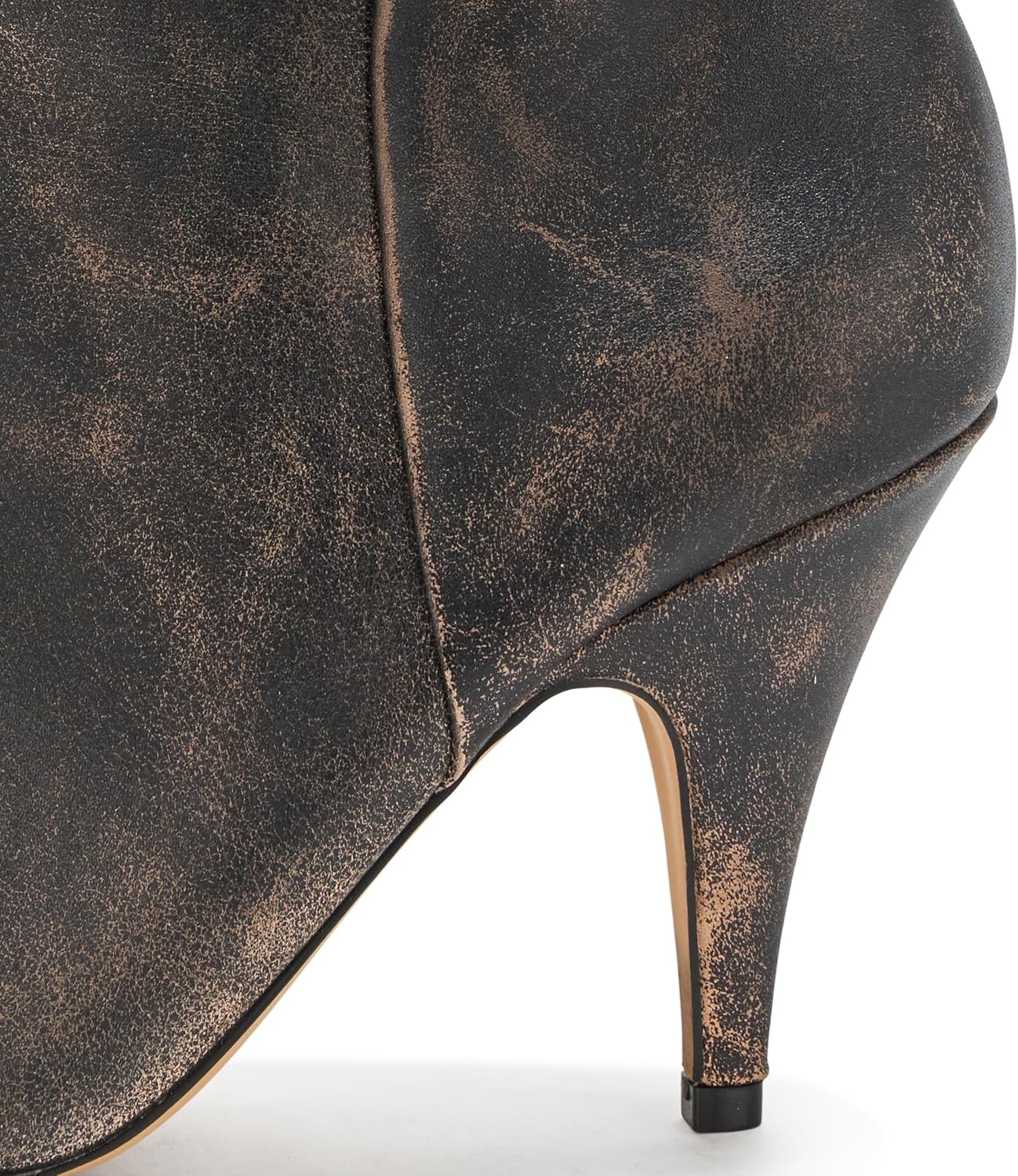 image:imageSteve Madden Womens Bellamie Knee High Boot Wide Calf Brown Distressed 85