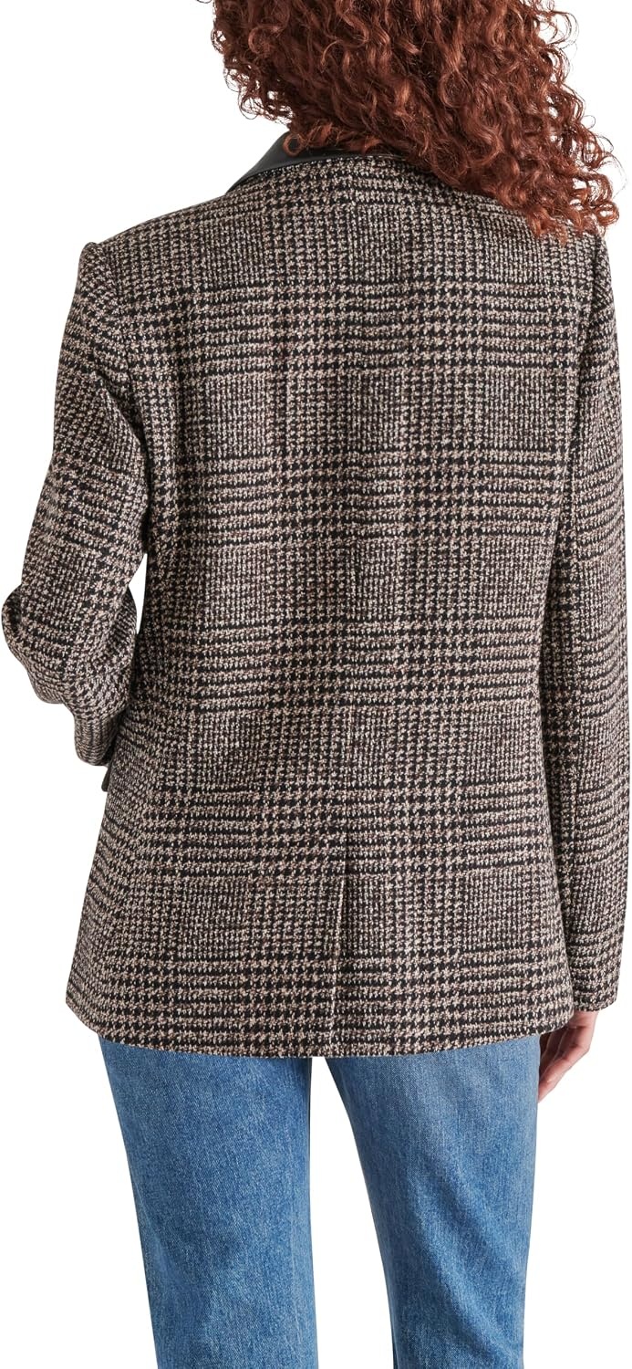 image:imageSteve Madden Womens Boyfriend BlazerChocolate