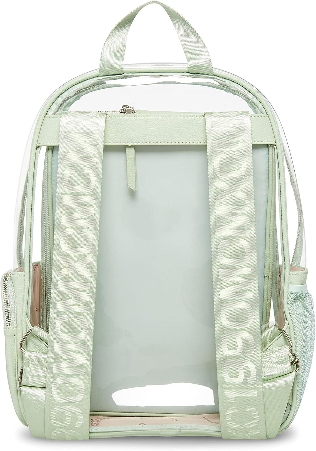 image:imageSteve Madden Womens CLEAR Backpack With Tech Pouch NudeBeige