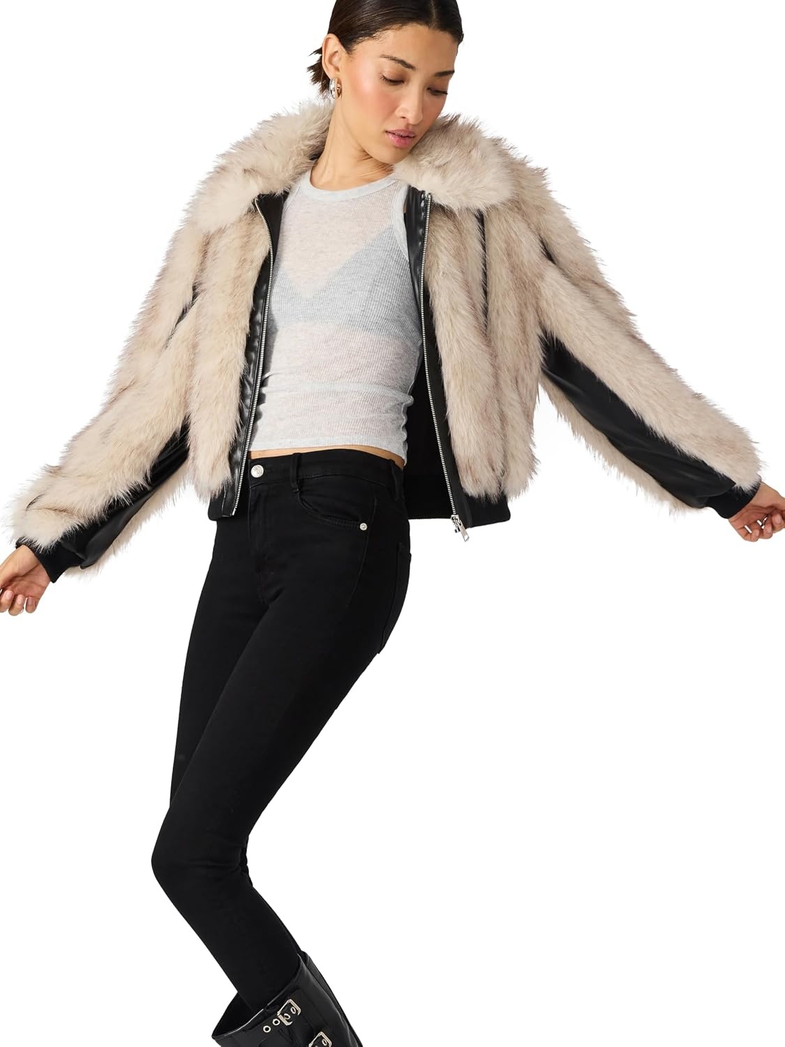 image:imageSteve Madden Womens Charmaine JacketNatural