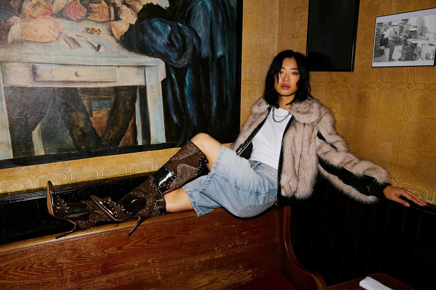 image:imageSteve Madden Womens Charmaine JacketNatural