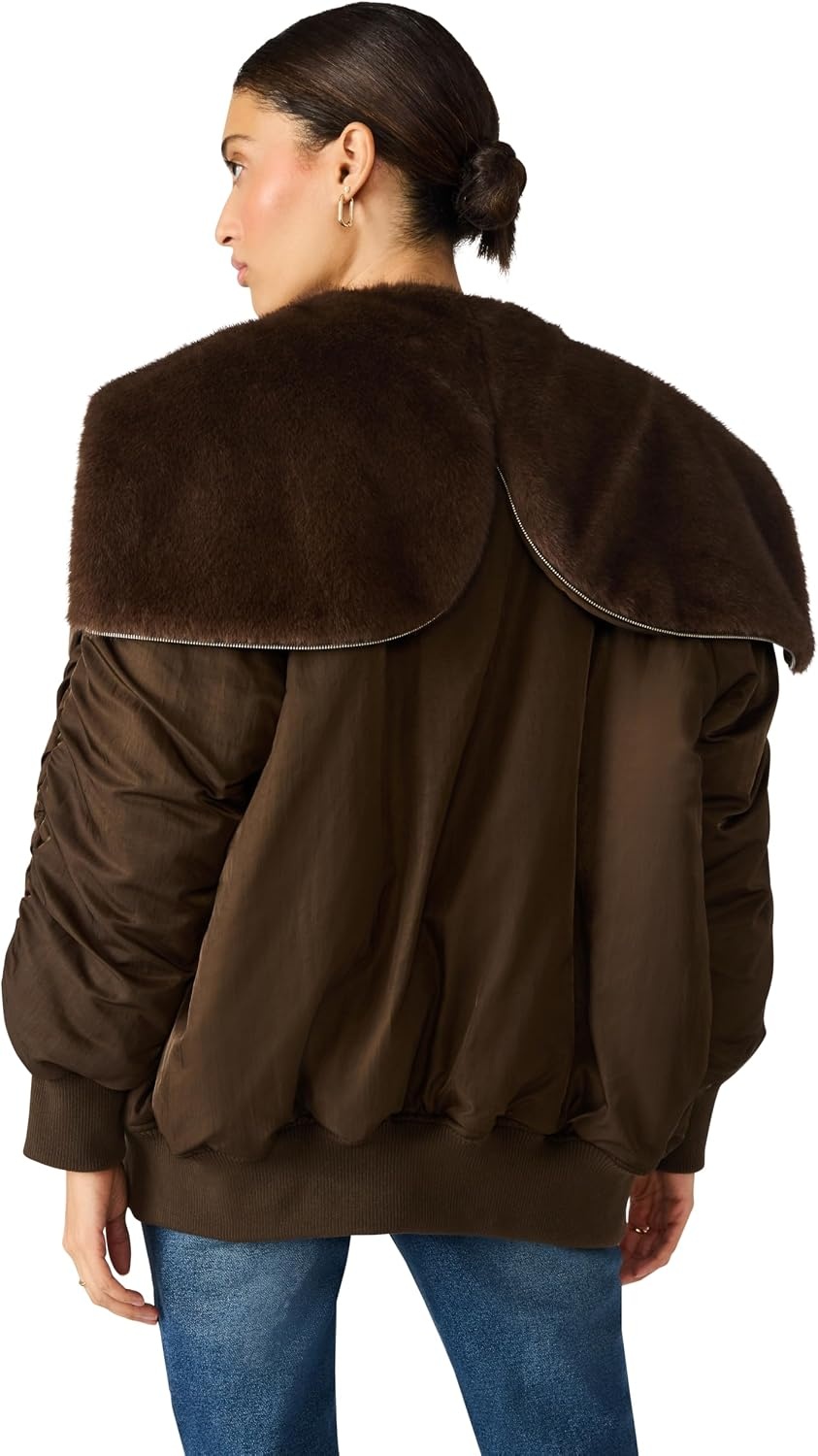 image:imageSteve Madden Womens Dionne CoatDark Espresso