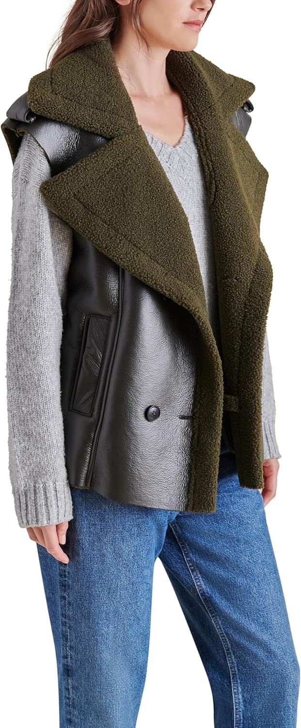 image:imageSteve Madden Womens Fawn VestDark Green
