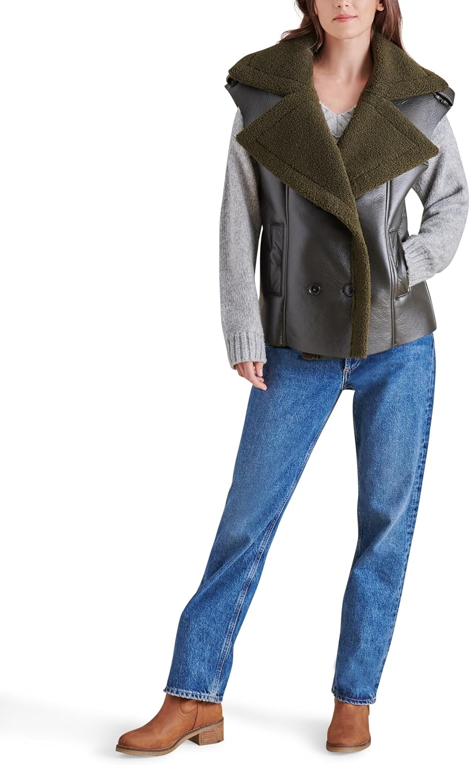 image:imageSteve Madden Womens Fawn VestDark Green