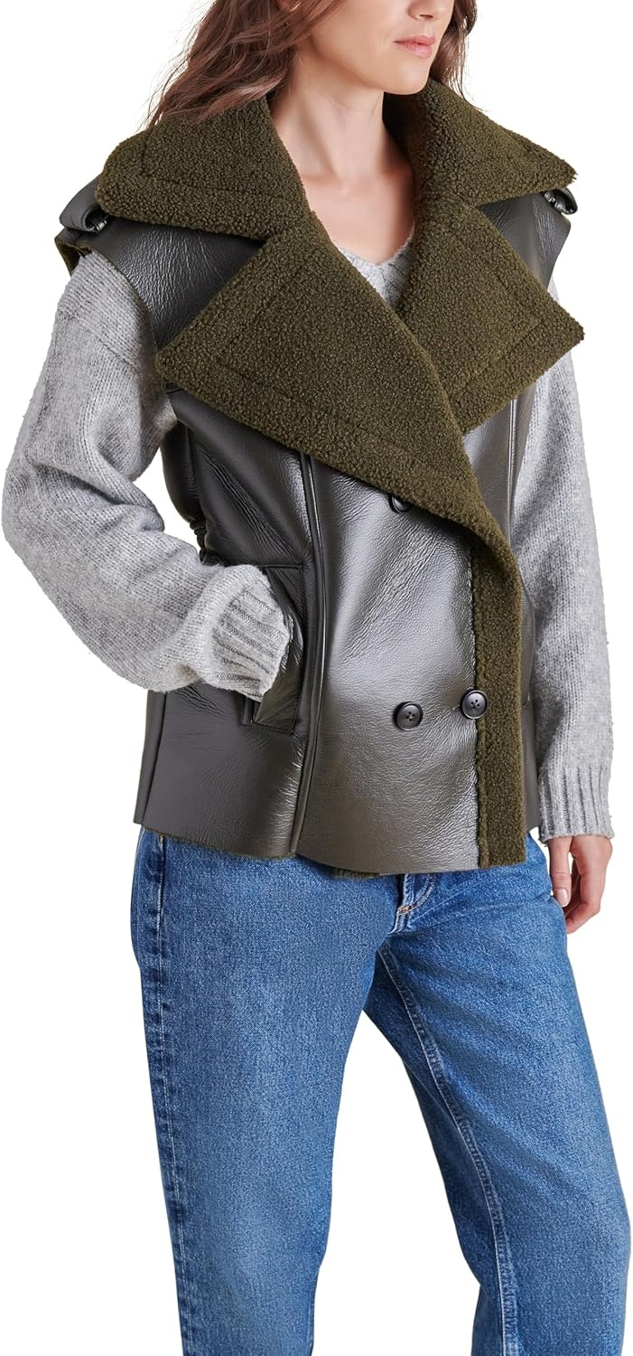 image:imageSteve Madden Womens Fawn VestDark Green