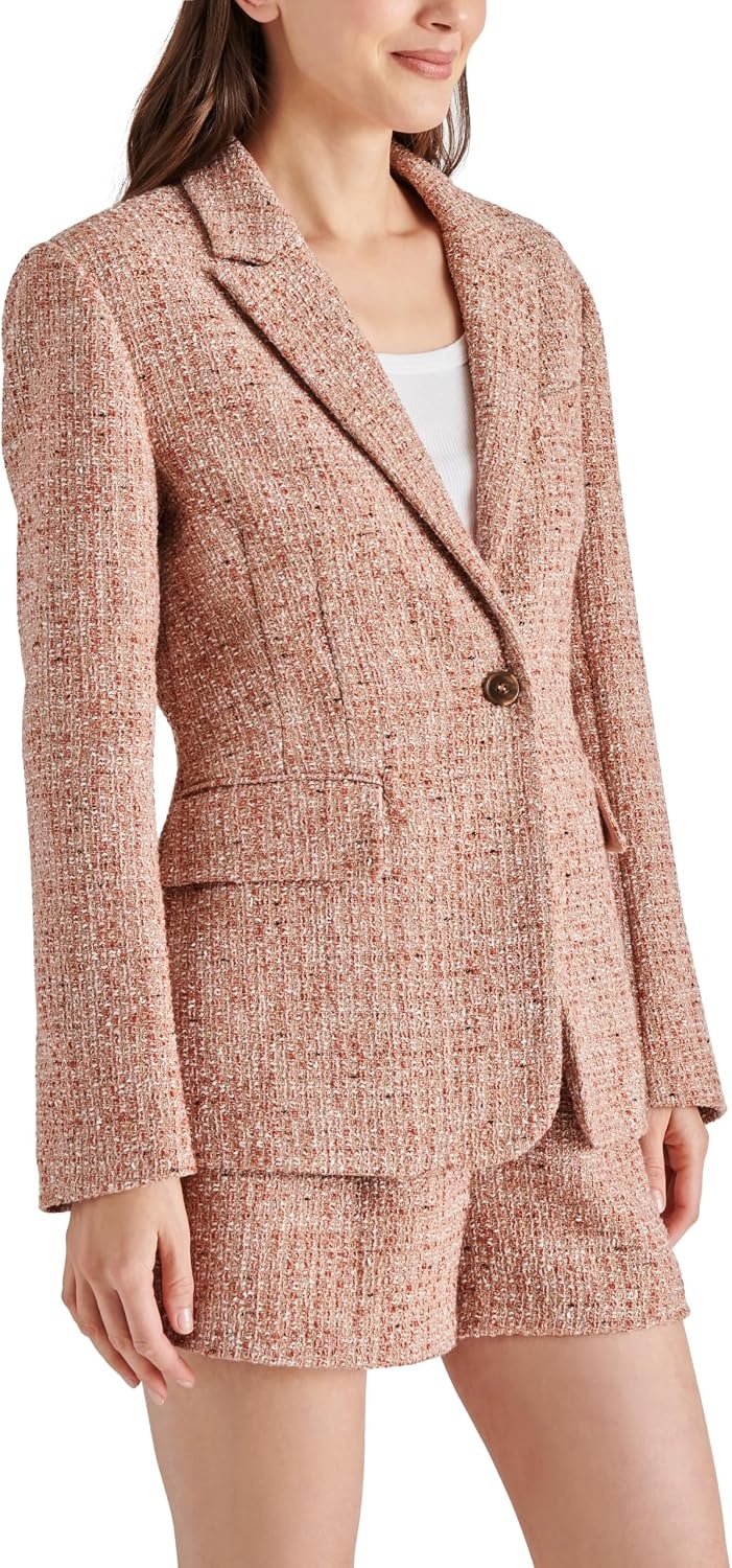 image:imageSteve Madden Womens Harlow BlazerAutumn Mauve