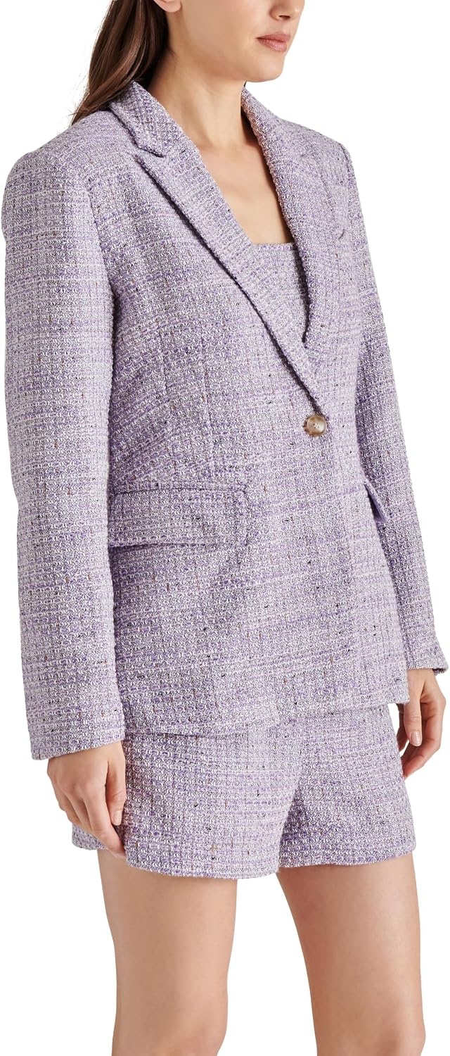 image:imageSteve Madden Womens Harlow BlazerDahlia Purple