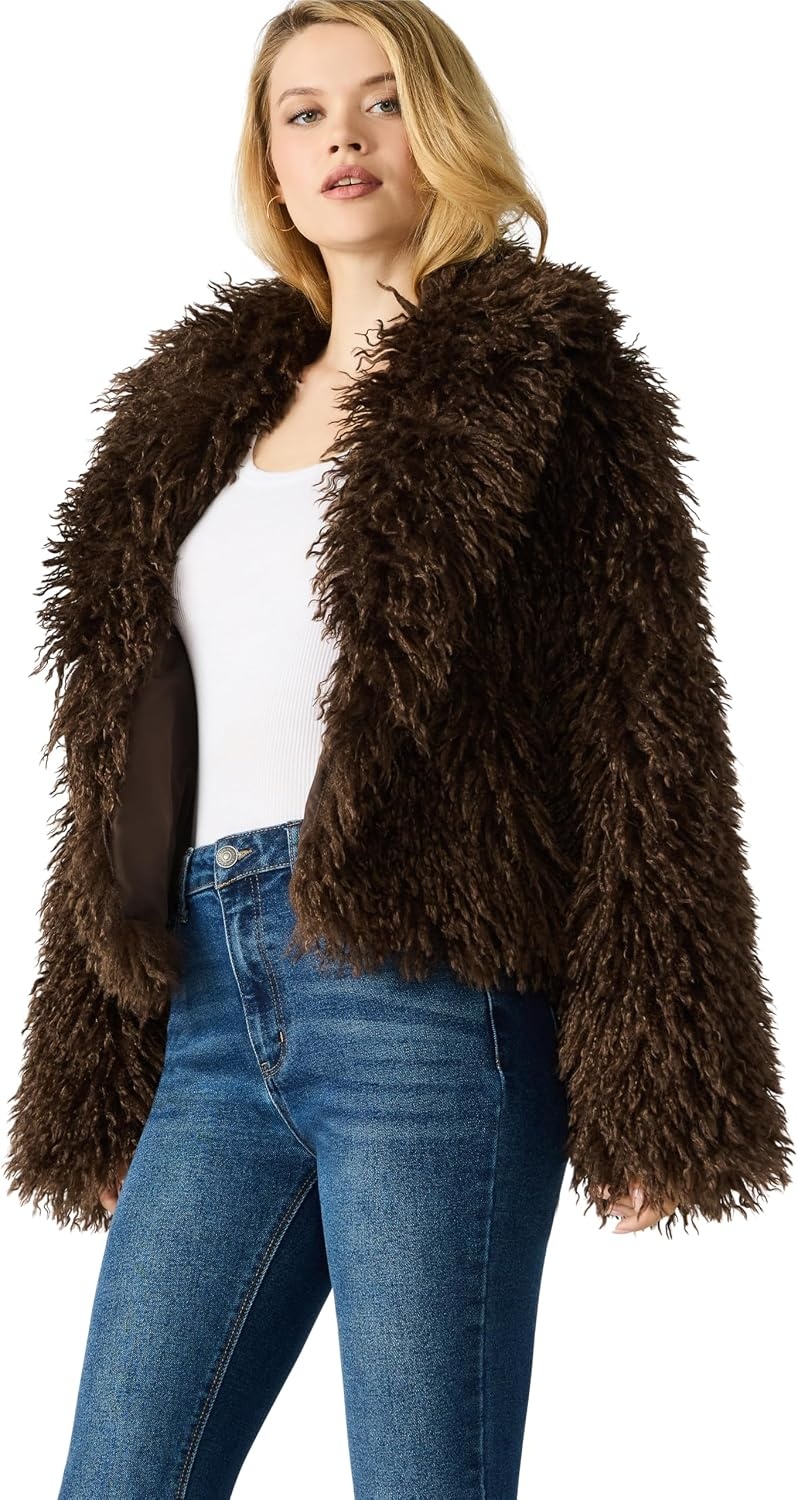 image:imageSteve Madden Womens Inaya CoatDark Espresso