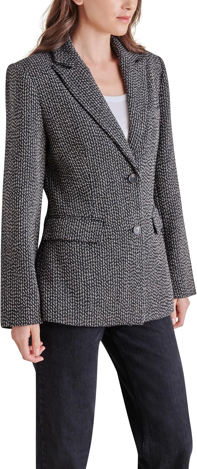 image:imageSteve Madden Womens Justine BlazerBlack