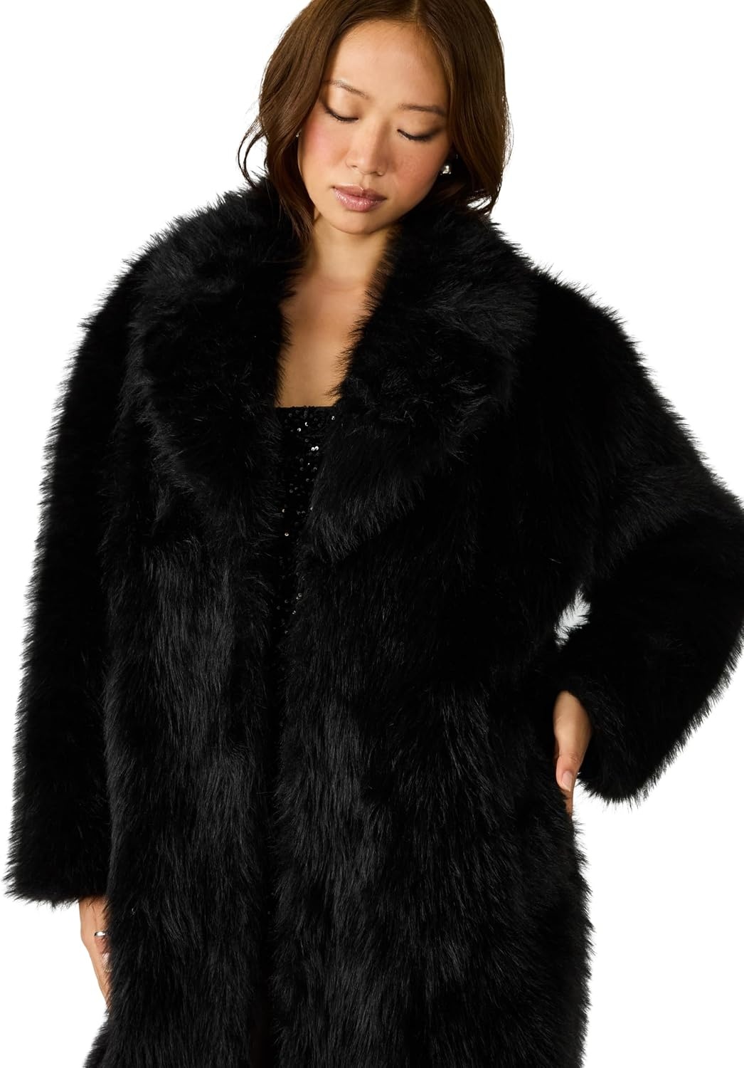 image:imageSteve Madden Womens Larkin CoatBlack