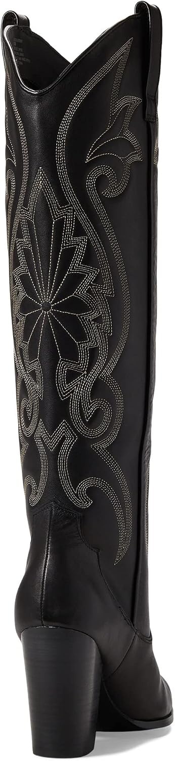 image:imageSteve Madden Womens Lasso Western BootBlack Leather