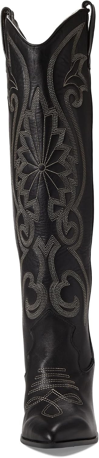 image:imageSteve Madden Womens Lasso Western BootBlack Leather