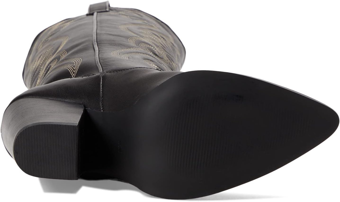 image:imageSteve Madden Womens Lasso Western BootBlack Leather