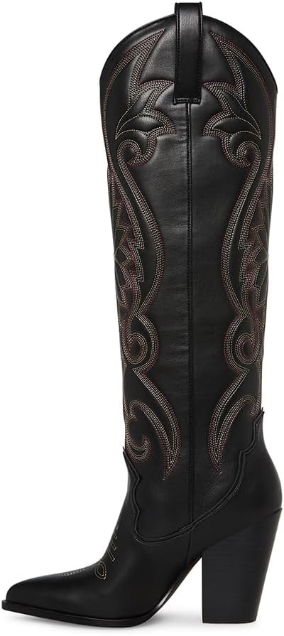 image:imageSteve Madden Womens Lasso Western BootBlack Multi