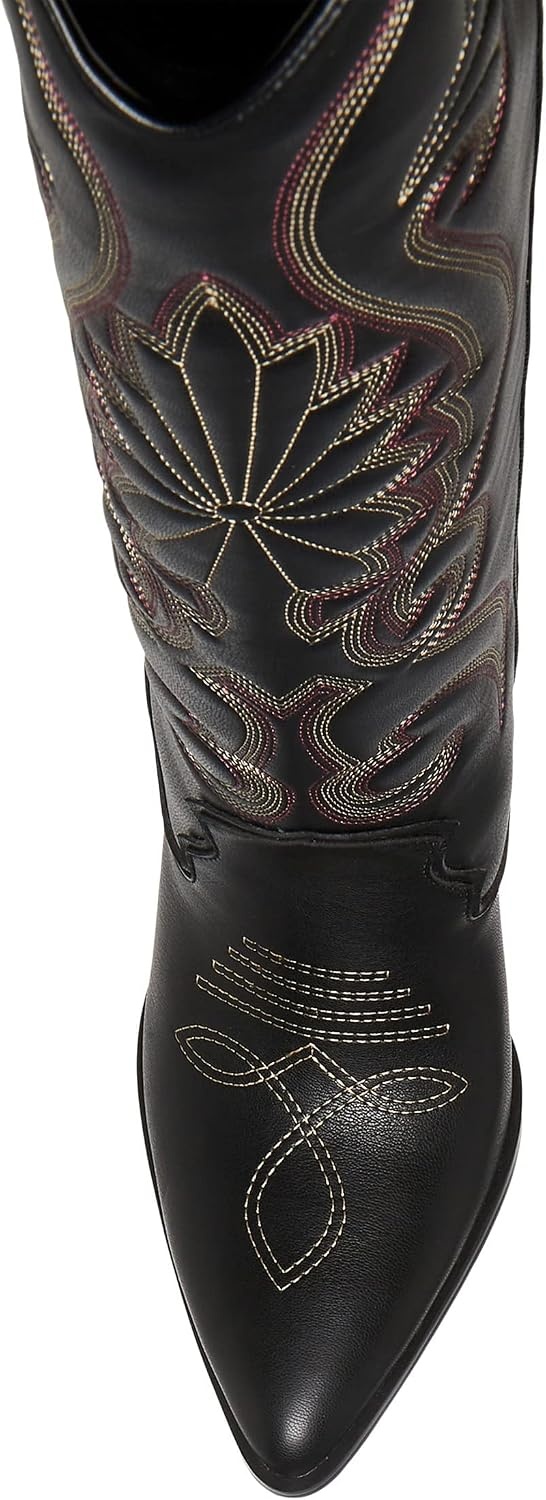 image:imageSteve Madden Womens Lasso Western BootBlack Multi