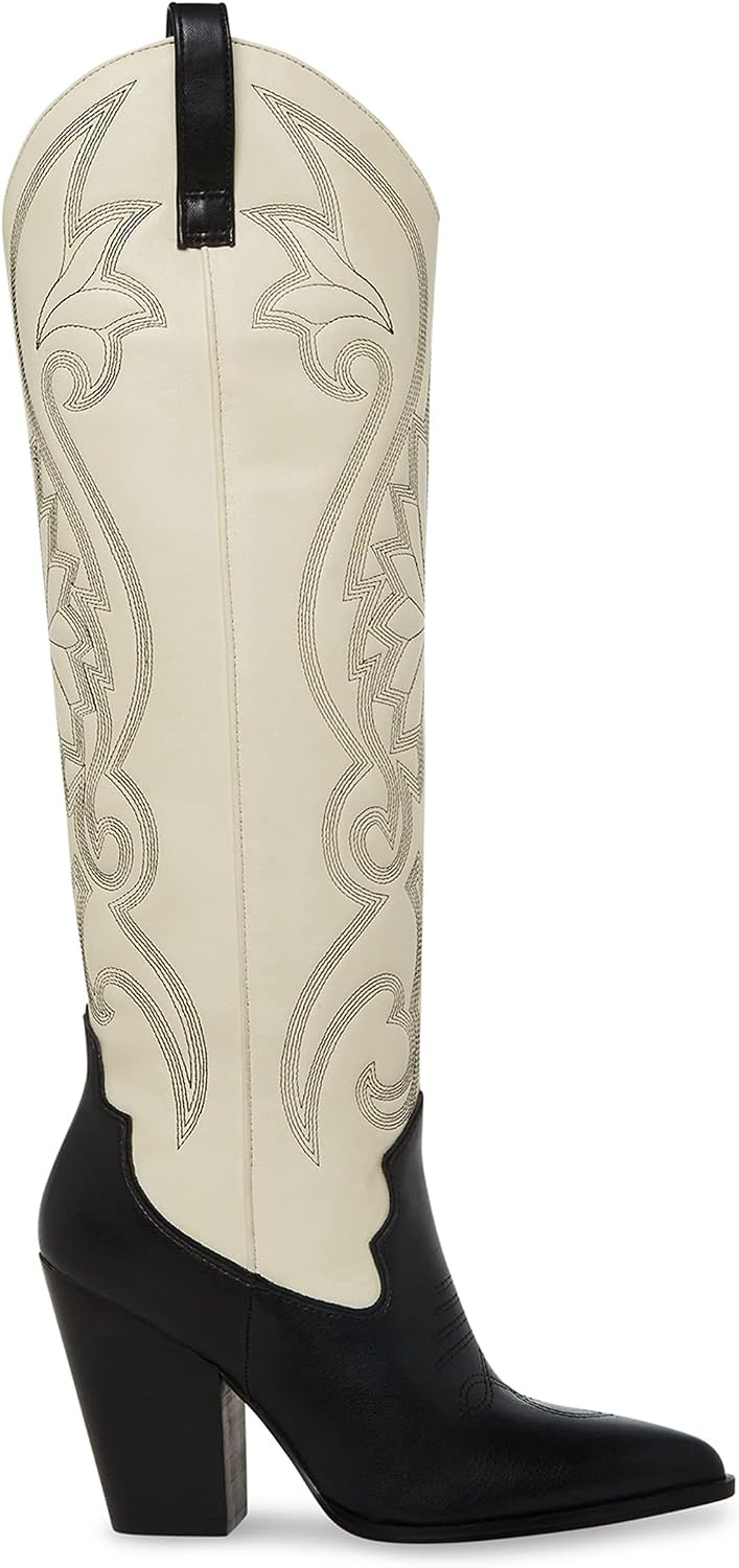 image:imageSteve Madden Womens Lasso Western BootBlackBone