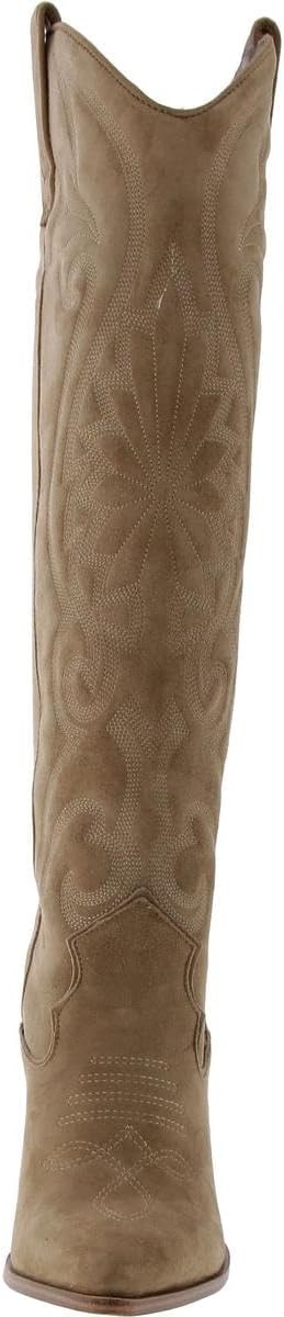 image:imageSteve Madden Womens Lasso Western BootChestnut Suede