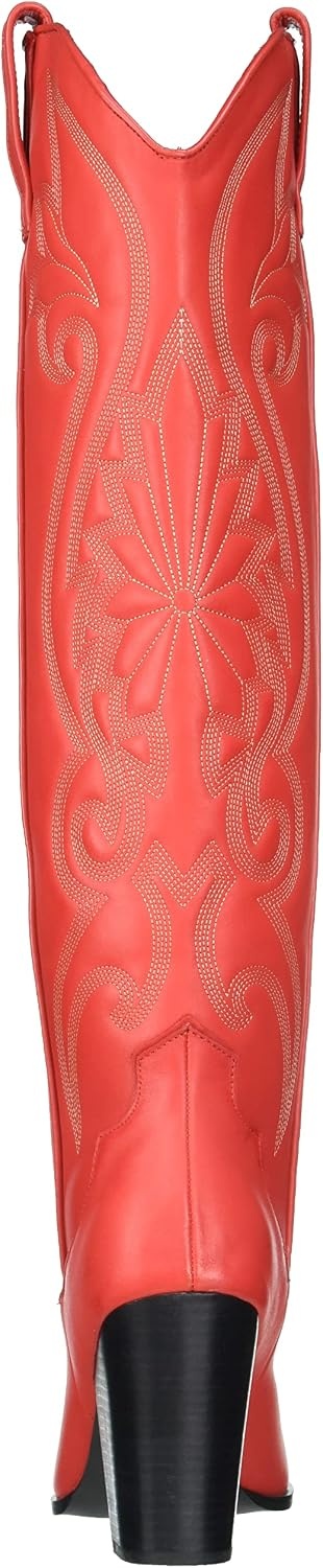 image:imageSteve Madden Womens Lasso Western BootRed Leather