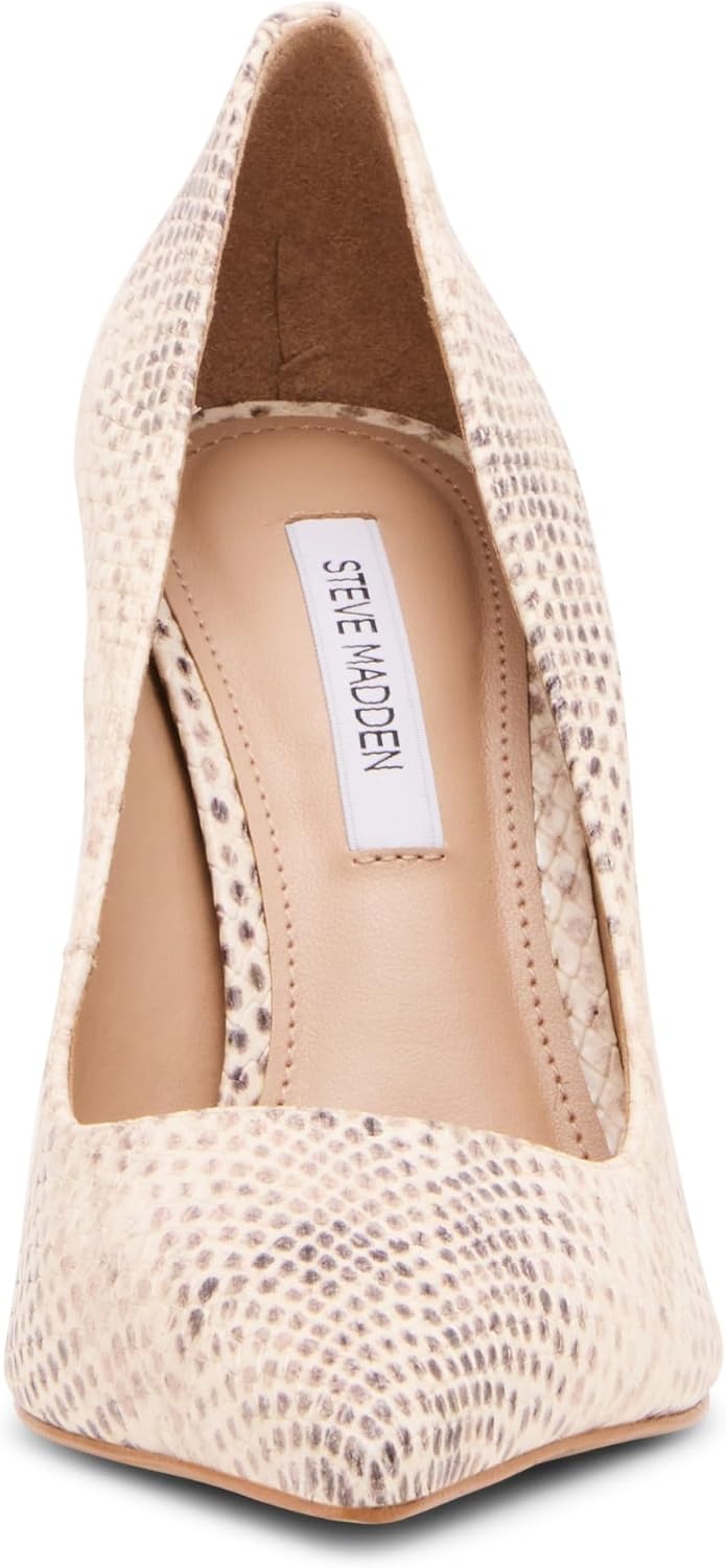 image:imageSteve Madden Womens Noir PumpNatural Snake