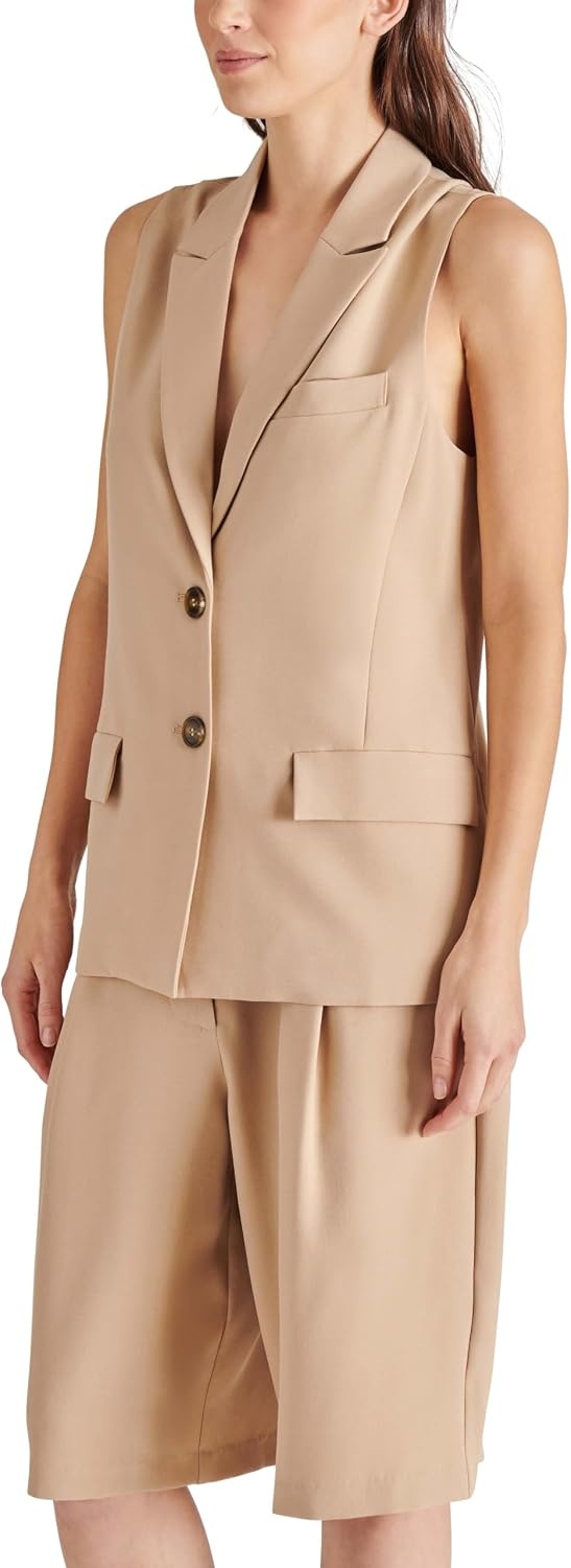 image:imageSteve Madden Womens Nolan VestKhaki