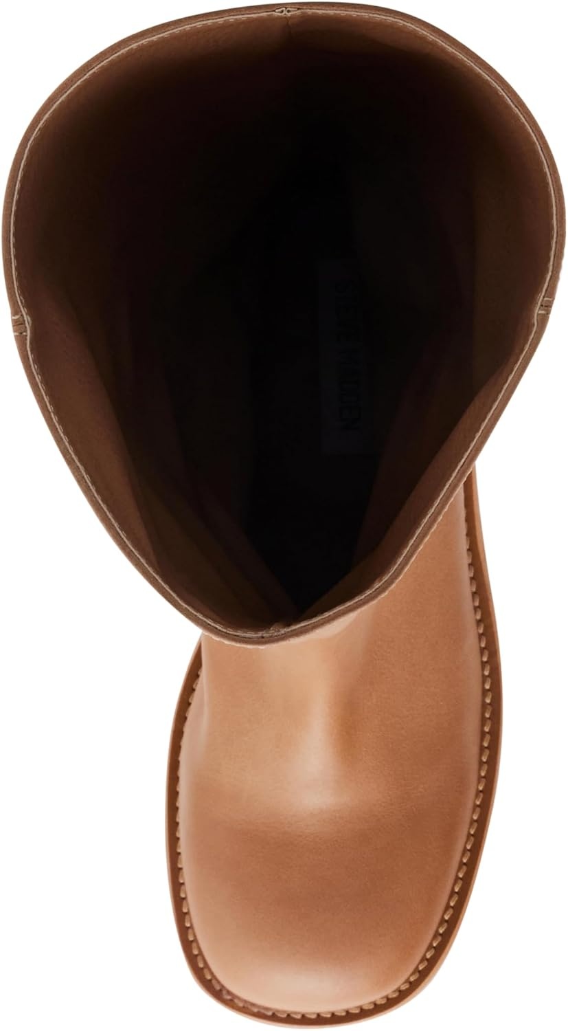 image:imageSteve Madden Womens RiggsBanana Leather Wide Calf