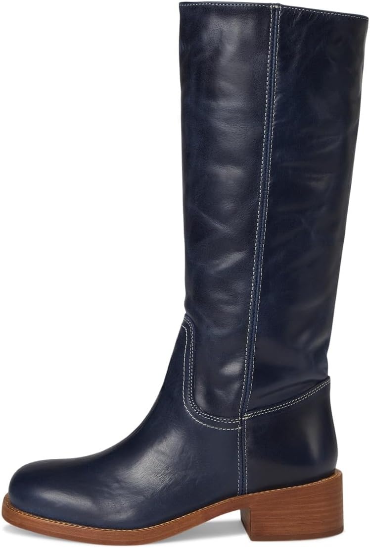 image:imageSteve Madden Womens RiggsNavy Leather