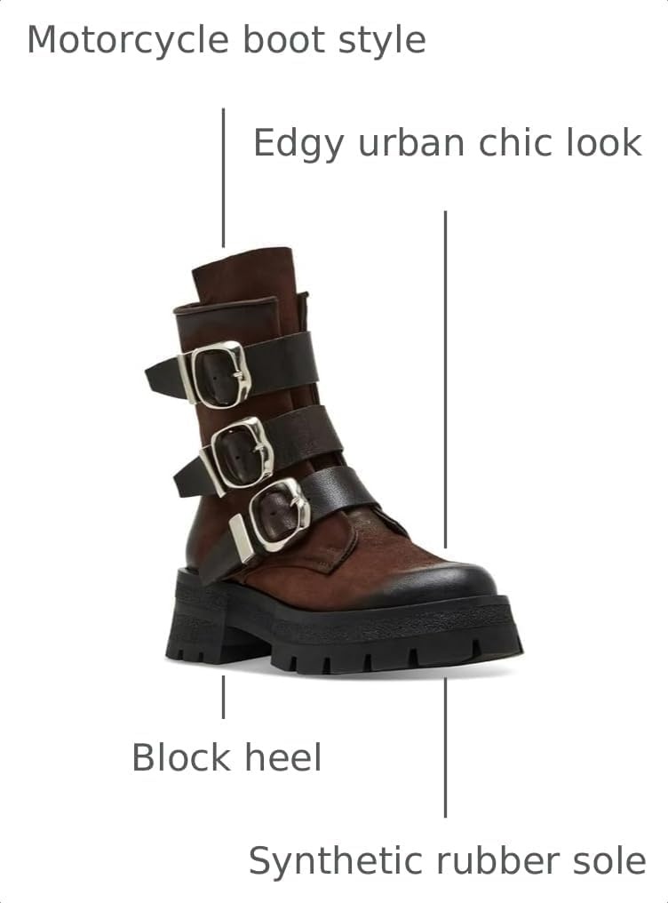 image:imageSteve Madden Womens RolandBrown Leather