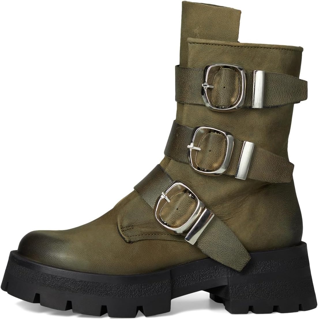 image:imageSteve Madden Womens RolandOlive Leather