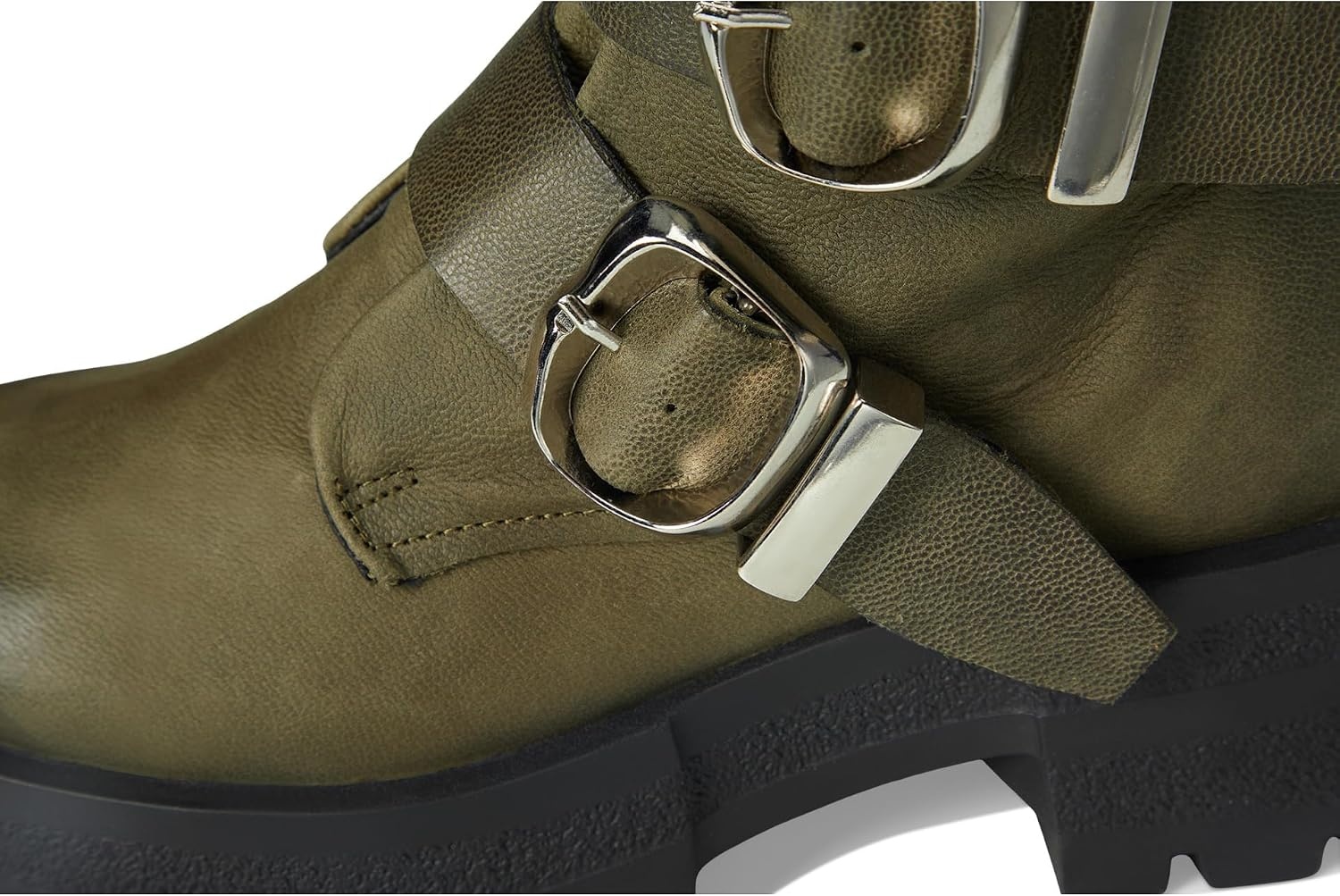 image:imageSteve Madden Womens RolandOlive Leather
