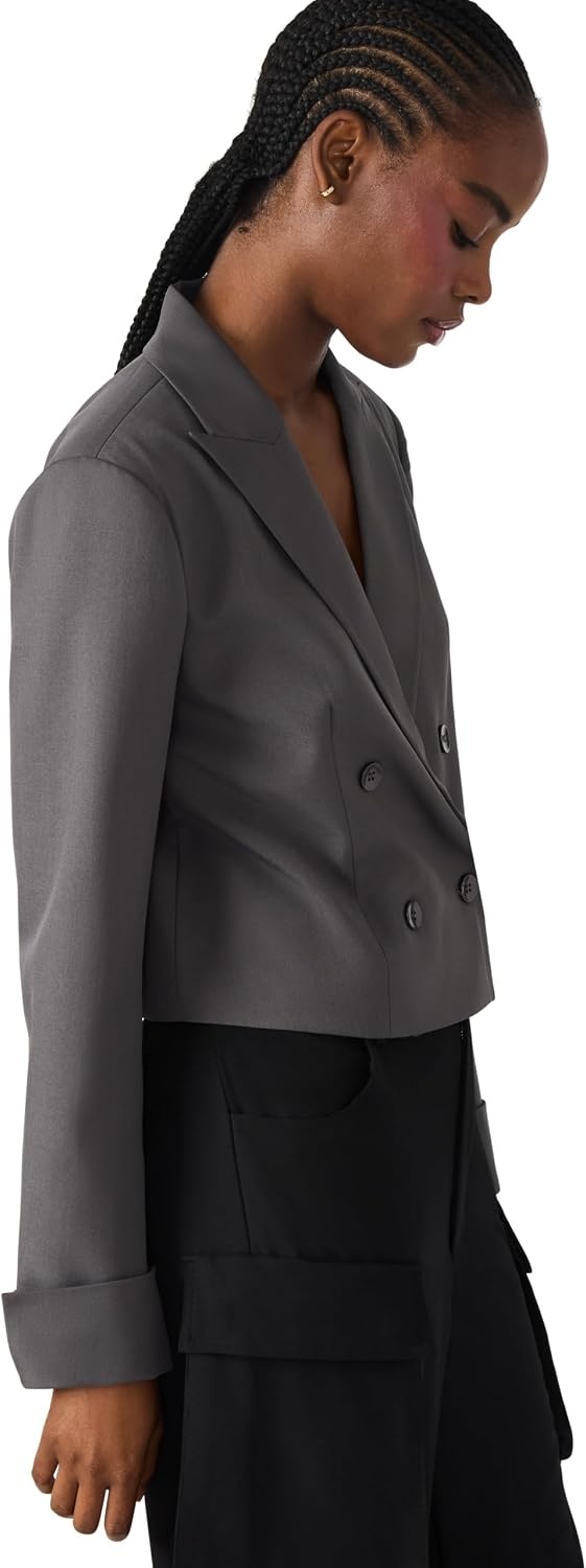 image:imageSteve Madden Womens Rowane BlazerBlack