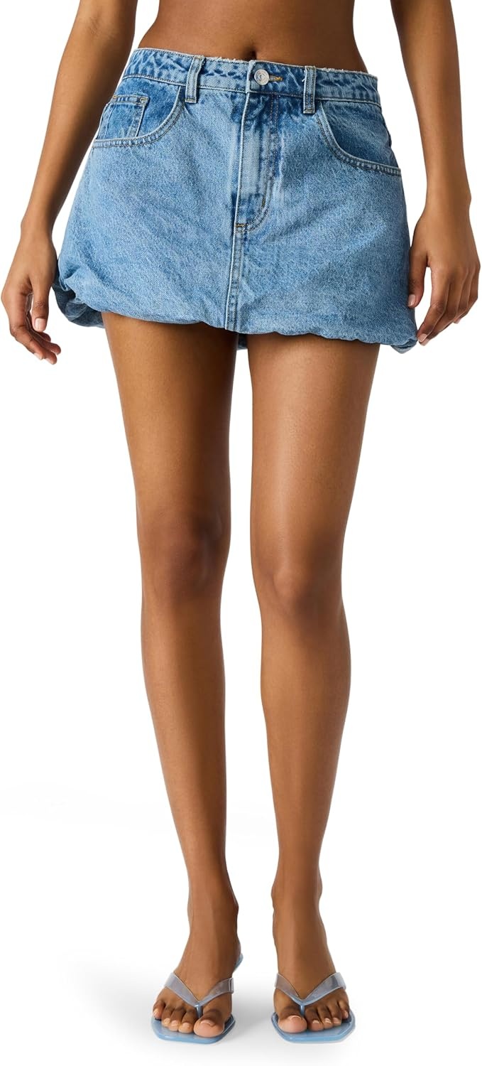 image:imageSteve Madden Womens Simona SkirtFrench Blue