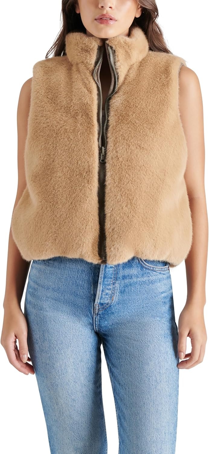image:imageSteve Madden Womens Steve Madden Apparel Brady VestGrey