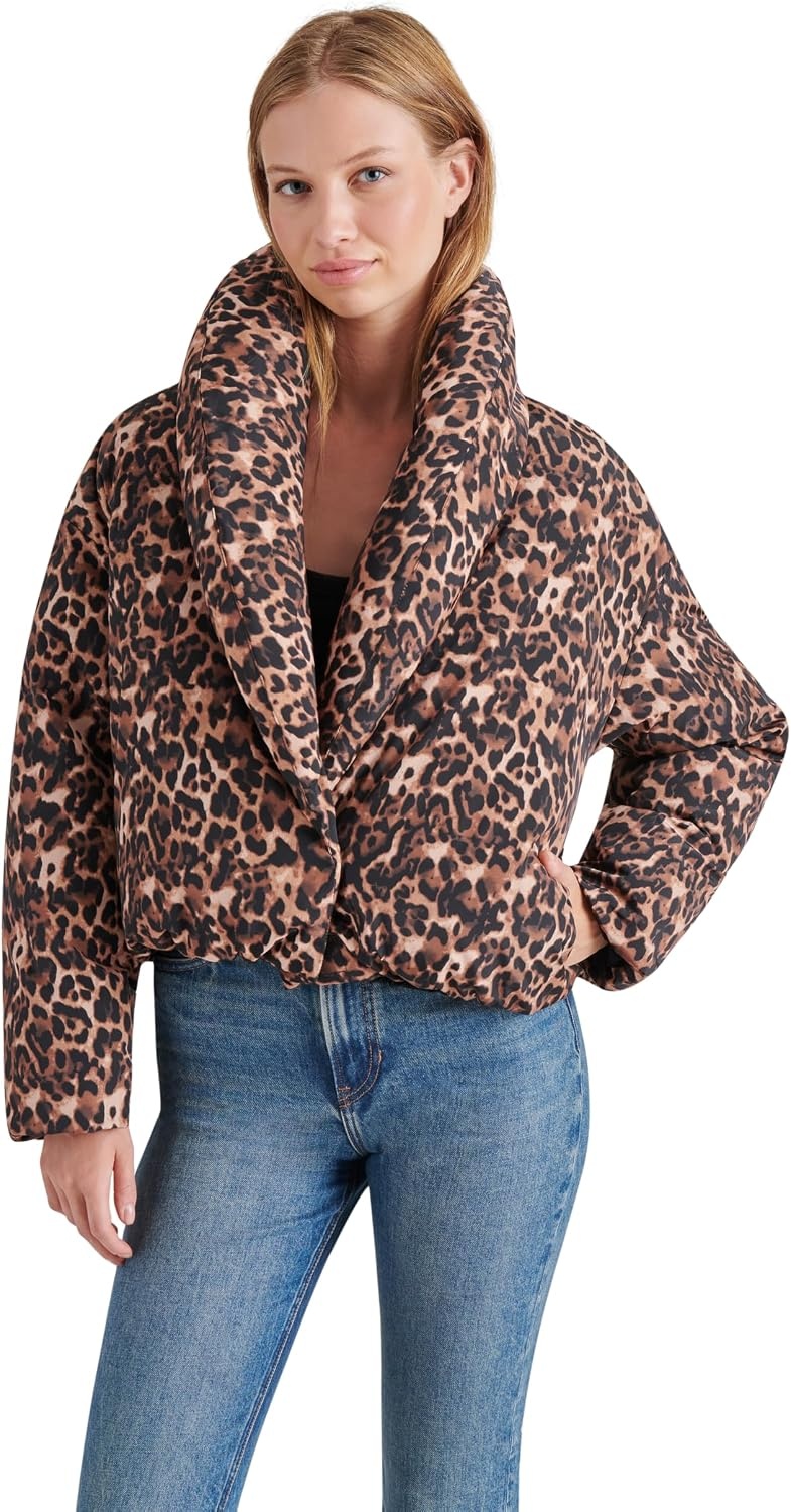image:imageSteve Madden Womens Steve Madden Apparel Evy JacketLeopard